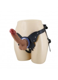 Поясной страпон Wells: трусики в форме бабочки и фаллоимитатор-насадка - Baile - купить с доставкой в Перми