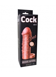 Фаллоудлинитель с кольцом COCK size L - 16,5 см. - LOVETOY (А-Полимер) - в Перми купить с доставкой