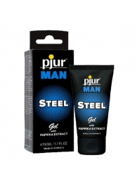 Эрекционный гель для пениса pjur MAN Steel Gel - 50 мл. - Pjur - купить с доставкой в Перми