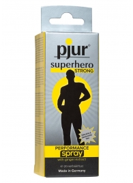 Спрей-пролонгатор длительного действия pjur SUPERHERO Strong Spray - 20 мл. - Pjur - купить с доставкой в Перми