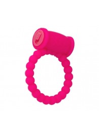 Розовое виброкольцо на пенис A-toys из силикона - A-toys - в Перми купить с доставкой