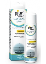 Нейтральный лубрикант на водной основе pjur MED Natural glide - 100 мл. - Pjur - купить с доставкой в Перми