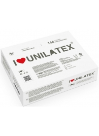 Ультратонкие презервативы Unilatex Ultra Thin - 144 шт. - Unilatex - купить с доставкой в Перми