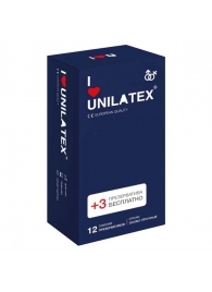 Ультрапрочные презервативы Unilatex Extra Strong - 12 шт. + 3 шт. в подарок - Unilatex - купить с доставкой в Перми