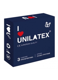 Ультрапрочные презервативы Unilatex Extra Strong - 3 шт. - Unilatex - купить с доставкой в Перми