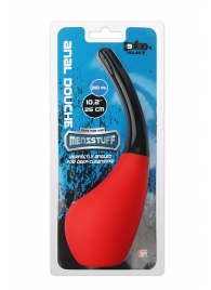 Анальный душ MENZSTUFF 310ML ANAL DOUCHE RED/BLACK - Dream Toys - купить с доставкой в Перми