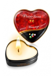 Массажная свеча с ароматом бубль-гума Bougie Massage Candle - 35 мл. - Plaisir Secret - купить с доставкой в Перми