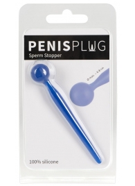 Синий уретральный стимулятор Penis Plug - 9,6 см. - Orion - купить с доставкой в Перми