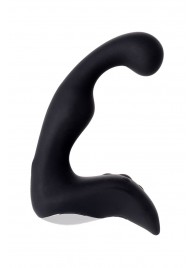 Чёрный изогнутый вибростимулятор простаты Erotist - Erotist Adult Toys - в Перми купить с доставкой