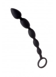 Черная анальная цепочка A-toys - 27,6 см. - A-toys