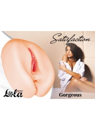 Мастурбатор с 2 тоннелями Satisfaction Gorgeous - Lola Games - в Перми купить с доставкой