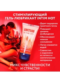 Стимулирующий гель-лубрикант Intim Hot - 60 гр. - Биоритм - купить с доставкой в Перми