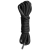 Черная веревка для бондажа Easytoys Bondage Rope - 5 м. - Easy toys - купить с доставкой в Перми