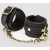 Черные наручники Bound to You Faux Leather Wrist Cuffs - Fifty Shades of Grey - купить с доставкой в Перми