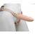 Телесный фаллопротез MEN STYLE с анальным стимулятором - 17,5 см. - LOVETOY (А-Полимер) - купить с доставкой в Перми