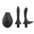 Черный анальный душ Nexus Anal Douche Set с 2 сменными насадками - Nexus Range - купить с доставкой в Перми