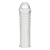 Текстурированная насадка на пенис Clear Textured Penis Enhancing Sleeve Extension - 16,5 см. - BlueLine - в Перми купить с доставкой