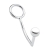 Кольцо на пенис с анальным стимулятором Stainless Steel Anal Hook   Cock Ring - BlueLine - в Перми купить с доставкой