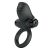 Черное эрекционное кольцо с вибрацией Adrien - Baile - в Перми купить с доставкой