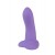 Фиолетовый нереалистичный дилдо Emotional Plus - 13 см. - Lola Games