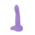 Фиолетовый нереалистичный дилдо Emotional - 13 см. - Lola Games