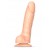 Телесный фаллоимитатор Sliding Skin Realistic Dildo XXL с подвижной кожей - 20 см. - Strap-on-me