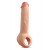 Телесная насадка-удлинитель Thrive 8.75 Inch Realistic Penis Extender Sleeve - 22,2 см. - Blush Novelties - в Перми купить с доставкой