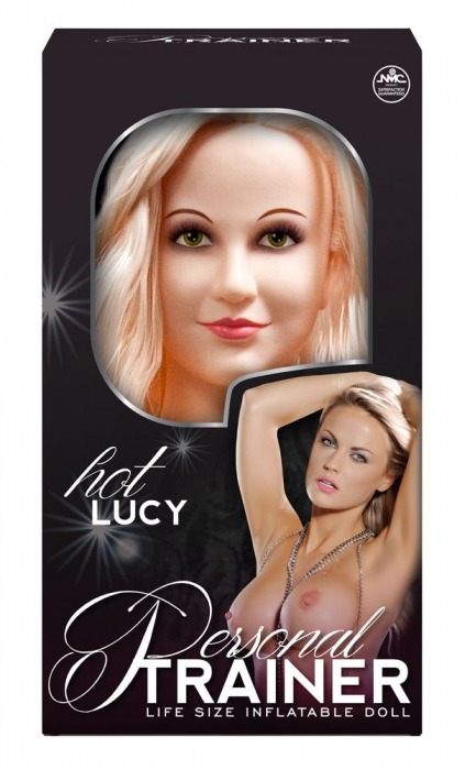 Надувная кукла с вибрацией и 2 любовными отверстиями Hot Lucy Lifesize Love Doll - NMC - в Перми купить с доставкой