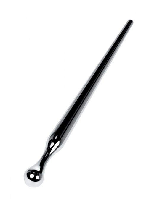 Серебристый уретральный плаг-игла TOYFA Metal - 10 см. - ToyFa - купить с доставкой в Перми