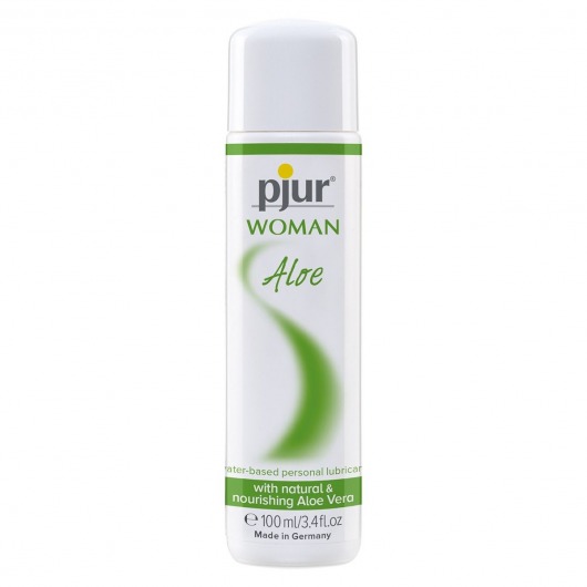 Лубрикант на водной основе pjur WOMAN Aloe - 100 мл. - Pjur - купить с доставкой в Перми