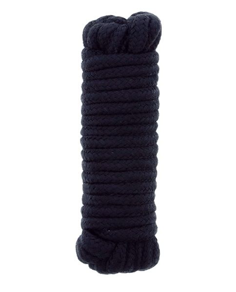 Чёрная веревка для связывания BONDX LOVE ROPE - 5 м. - Dream Toys - купить с доставкой в Перми