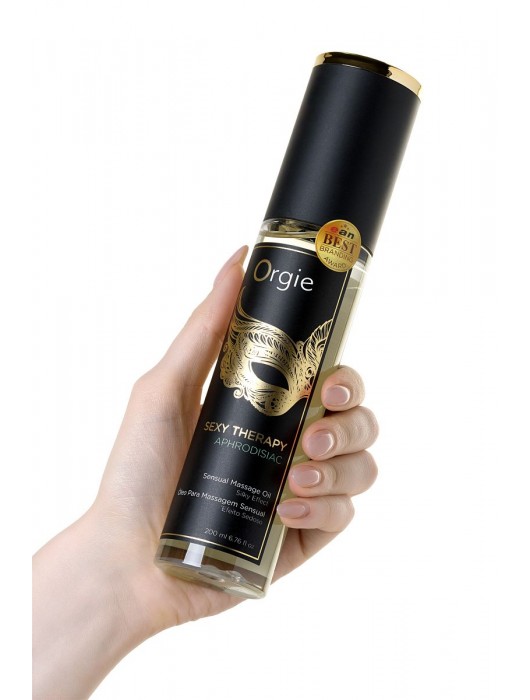 Минеральное массажное масло Orgie Sexy Therapy Afrodisiac - 200 мл. - ORGIE - купить с доставкой в Перми