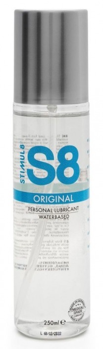 Универсальный лубрикант на водной основе S8 Original Lubricant - 250 мл. - Stimul8 - купить с доставкой в Перми