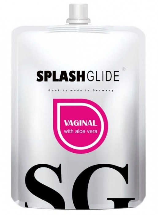 Ухаживающий лубрикант на водной основе Splashglide Vaginal With Aloe Vera - 100 мл. - Splashglide - купить с доставкой в Перми