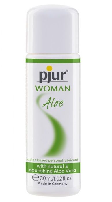 Лубрикант на водной основе pjur WOMAN Aloe - 30 мл. - Pjur - купить с доставкой в Перми