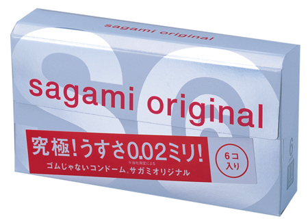 Ультратонкие презервативы Sagami Original - 6 шт. - Sagami - купить с доставкой в Перми