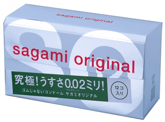 Ультратонкие презервативы Sagami Original - 12 шт. - Sagami - купить с доставкой в Перми