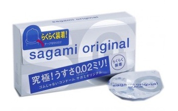 Ультратонкие презервативы Sagami Original QUICK - 6 шт. - Sagami - купить с доставкой в Перми