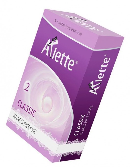 Классические презервативы Arlette Classic - 6 шт. - Arlette - купить с доставкой в Перми