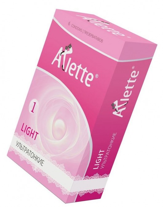 Ультратонкие презервативы Arlette Light - 6 шт. - Arlette - купить с доставкой в Перми