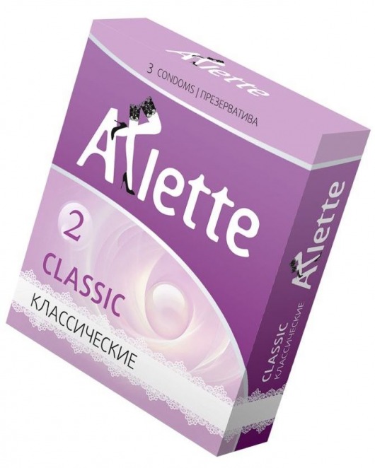 Классические презервативы Arlette Classic - 3 шт. - Arlette - купить с доставкой в Перми