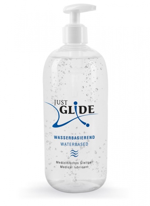 Гель-смазка на водной основе Just Glide с дозатором - 500 мл. - Orion - купить с доставкой в Перми