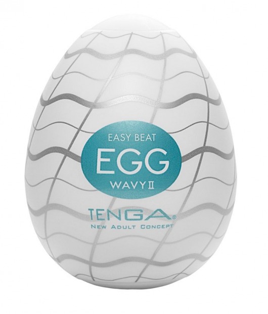 Мастурбатор-яйцо EGG Wavy II - Tenga - в Перми купить с доставкой