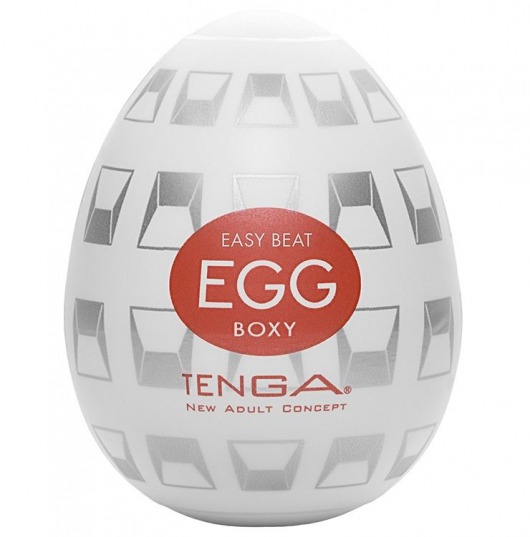 Мастурбатор-яйцо EGG Boxy - Tenga - в Перми купить с доставкой
