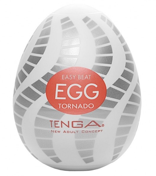 Мастурбатор-яйцо EGG Tornado - Tenga - в Перми купить с доставкой