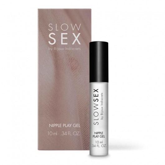 Возбуждающий гель для сосков Slow Sex Nipple Play Gel - 10 мл. - Bijoux Indiscrets - купить с доставкой в Перми