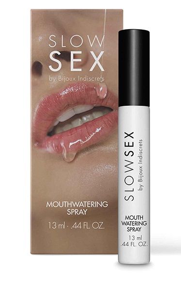 Спрей для усиления слюноотделения Slow Sex Mouthwatering Spray - 13 мл. - Bijoux Indiscrets - купить с доставкой в Перми