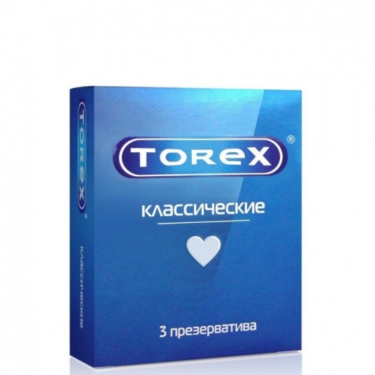 Гладкие презервативы Torex  Классические  - 3 шт. - Torex - купить с доставкой в Перми