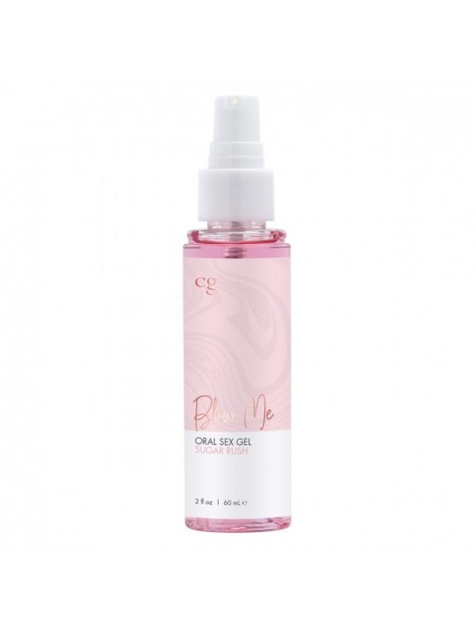 Гель для орального секса Sugar Rush с ароматом сладкой ваты - 60 мл. - CG - купить с доставкой в Перми