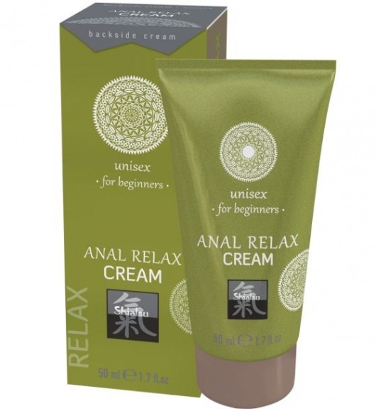 Анальный крем Anal Relax Cream - 50 мл. - Shiatsu - купить с доставкой в Перми